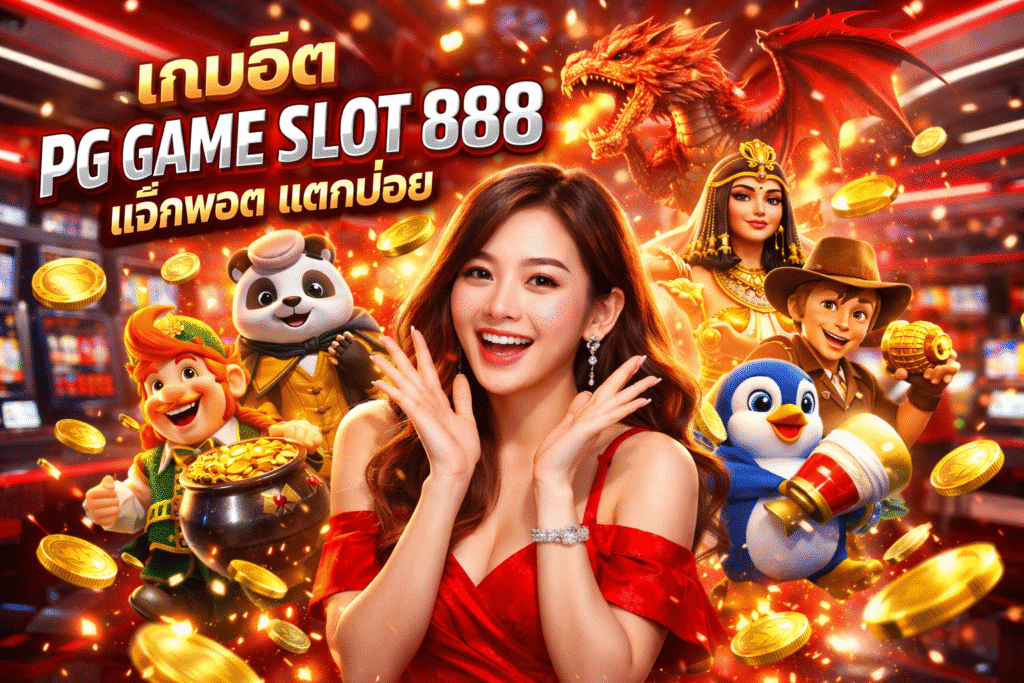 เกมฮิต PG GAME SLOT 888 แจ็คพอตแตกบ่อย