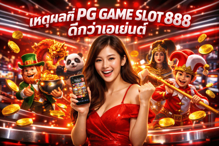 เหตุผลที่ PG GAME SLOT 888 ดีกว่าเอเย่นต์
