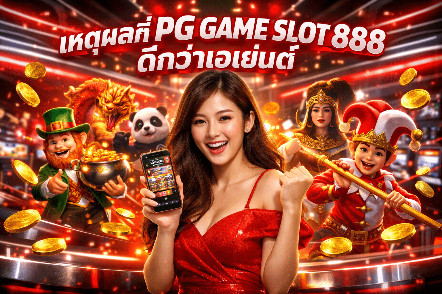 เหตุผลที่ PG GAME SLOT 888 ดีกว่าเอเย่นต์