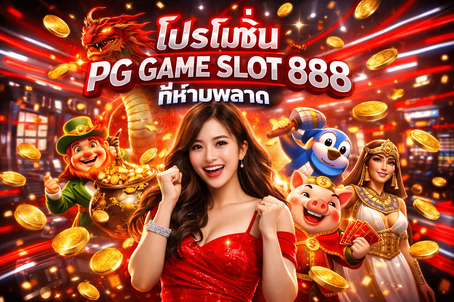 โปรโมชั่น PG GAME SLOT 888 ที่ห้ามพลาด